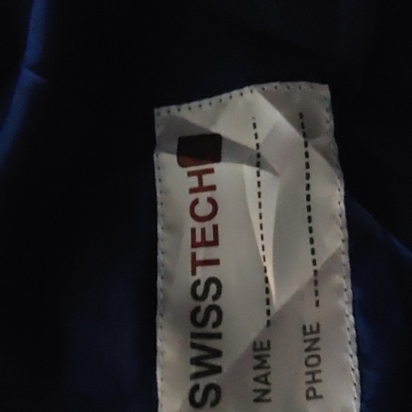 Swiss Tech boys size medium 8 bomber jacket royal blue NWT - Picture 6 of 9